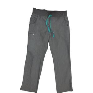 FIGS Kade Cargo Scrub Pants Graphite Gray Size XS Technical Collections